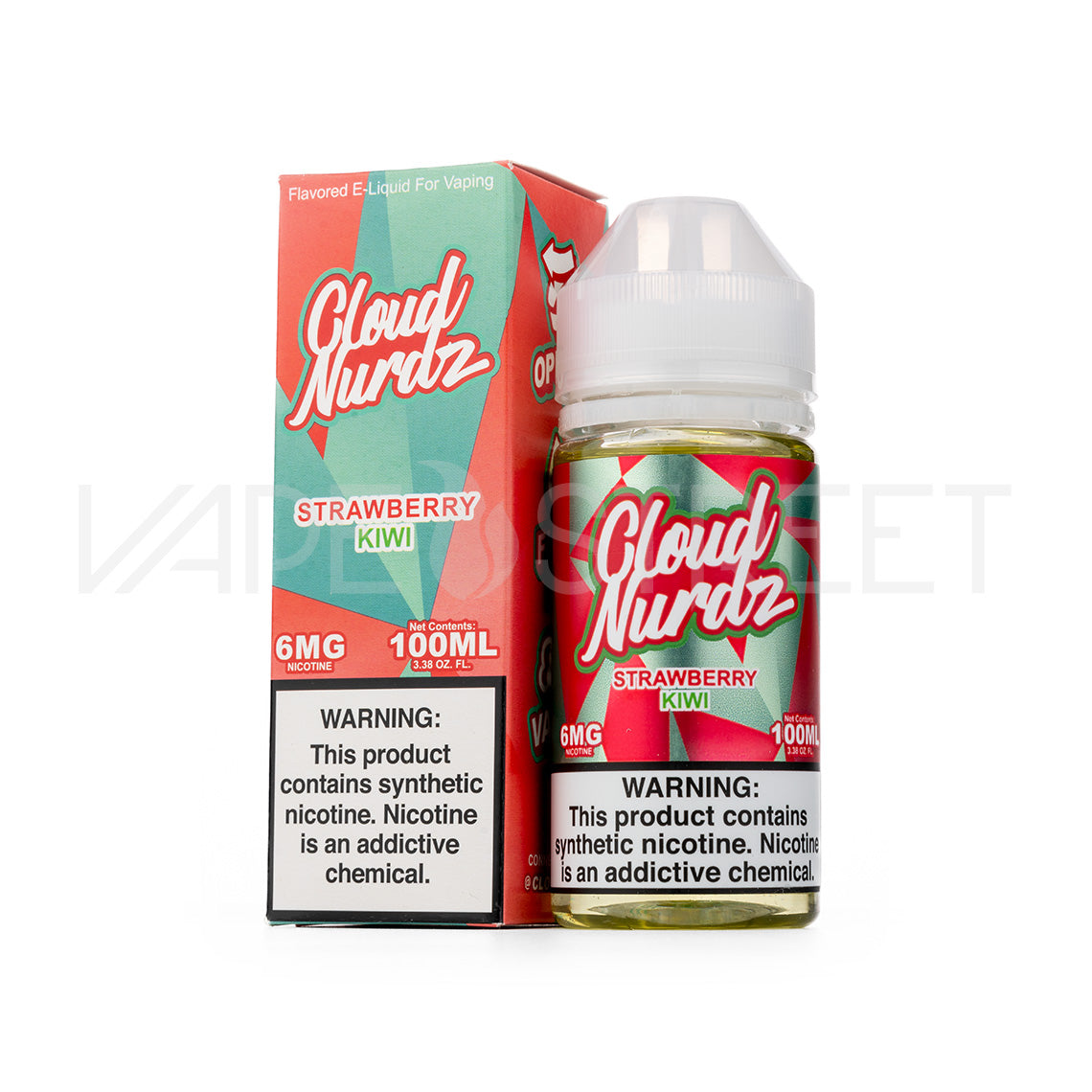 Cloud Nurdz Strawberry Kiwi 100ml