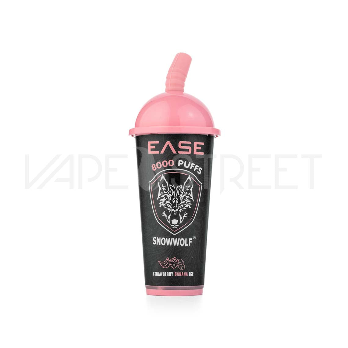 Snowwolf Ease Disposable 8000 Puffs Strawberry Banana Ice