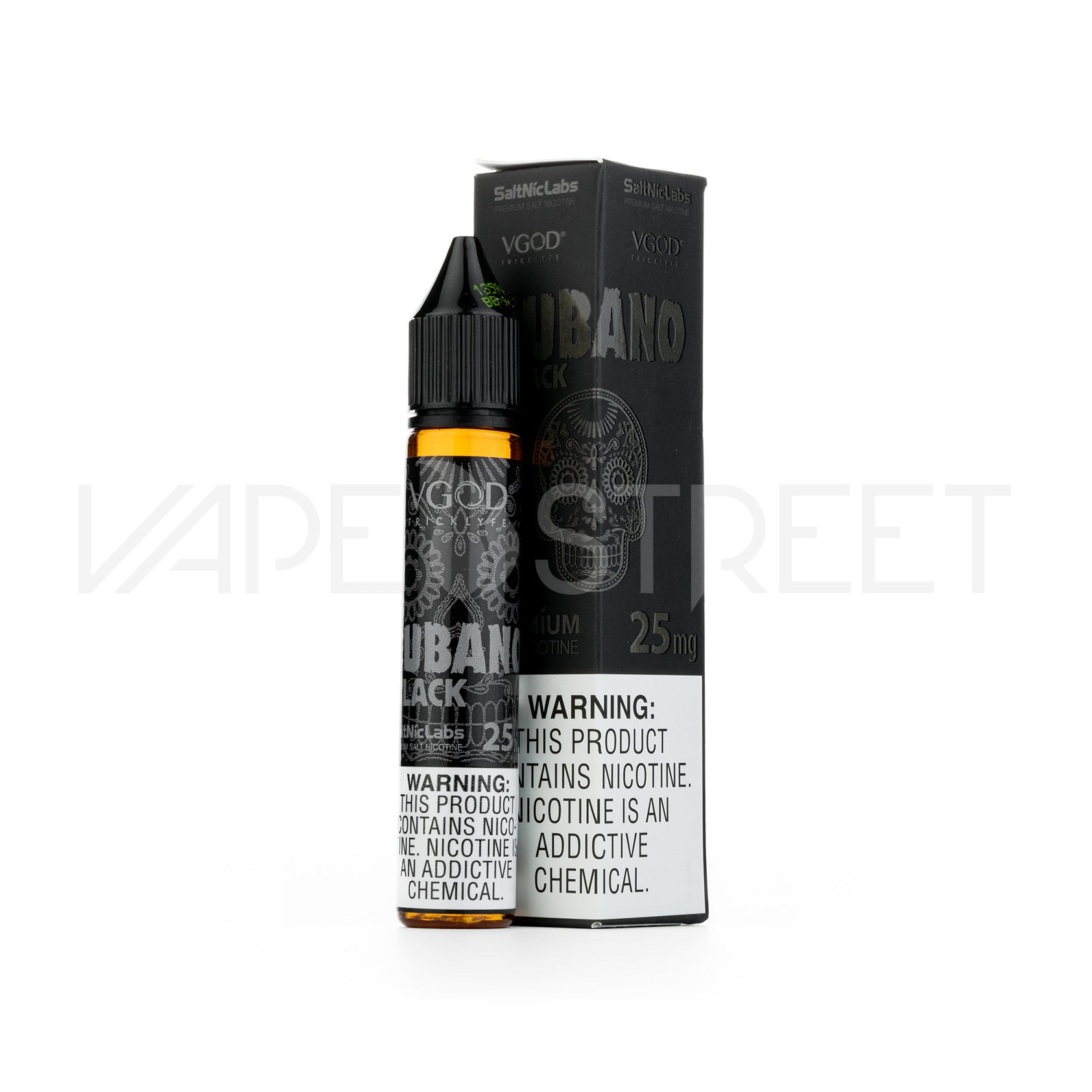 VGOD Salt Nic Cubano Black - 30ml | Vape Street VS Artesia Local Pickup VGOD Salt Nic Cubano Black - 30ml | Vape Street VS Artesia Local Pickup
