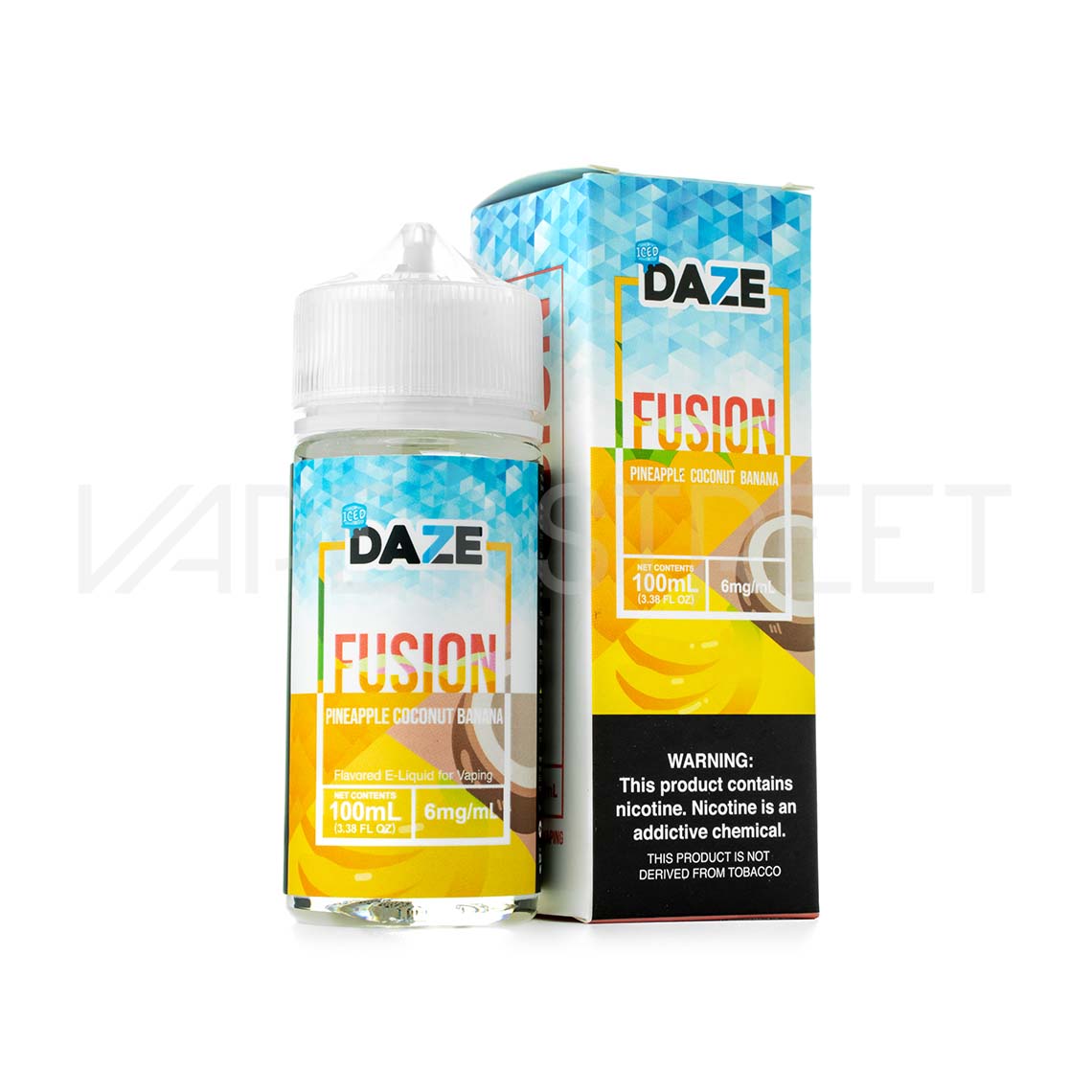 7 Daze Fusion Iced TFN Pineapple Coconut Banana 100ml