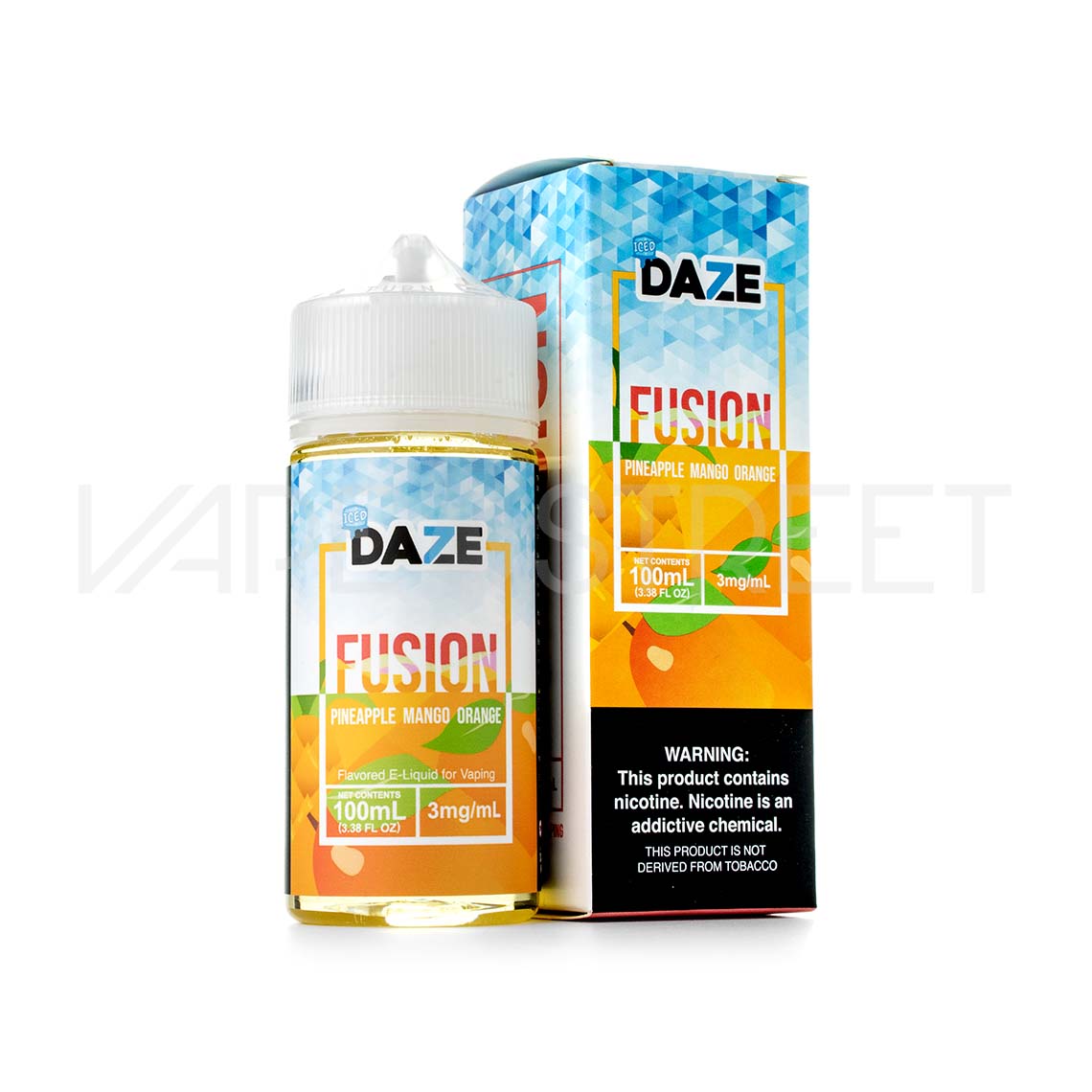 7 Daze Fusion Iced TFN Pineapple Mango Orange 100ml