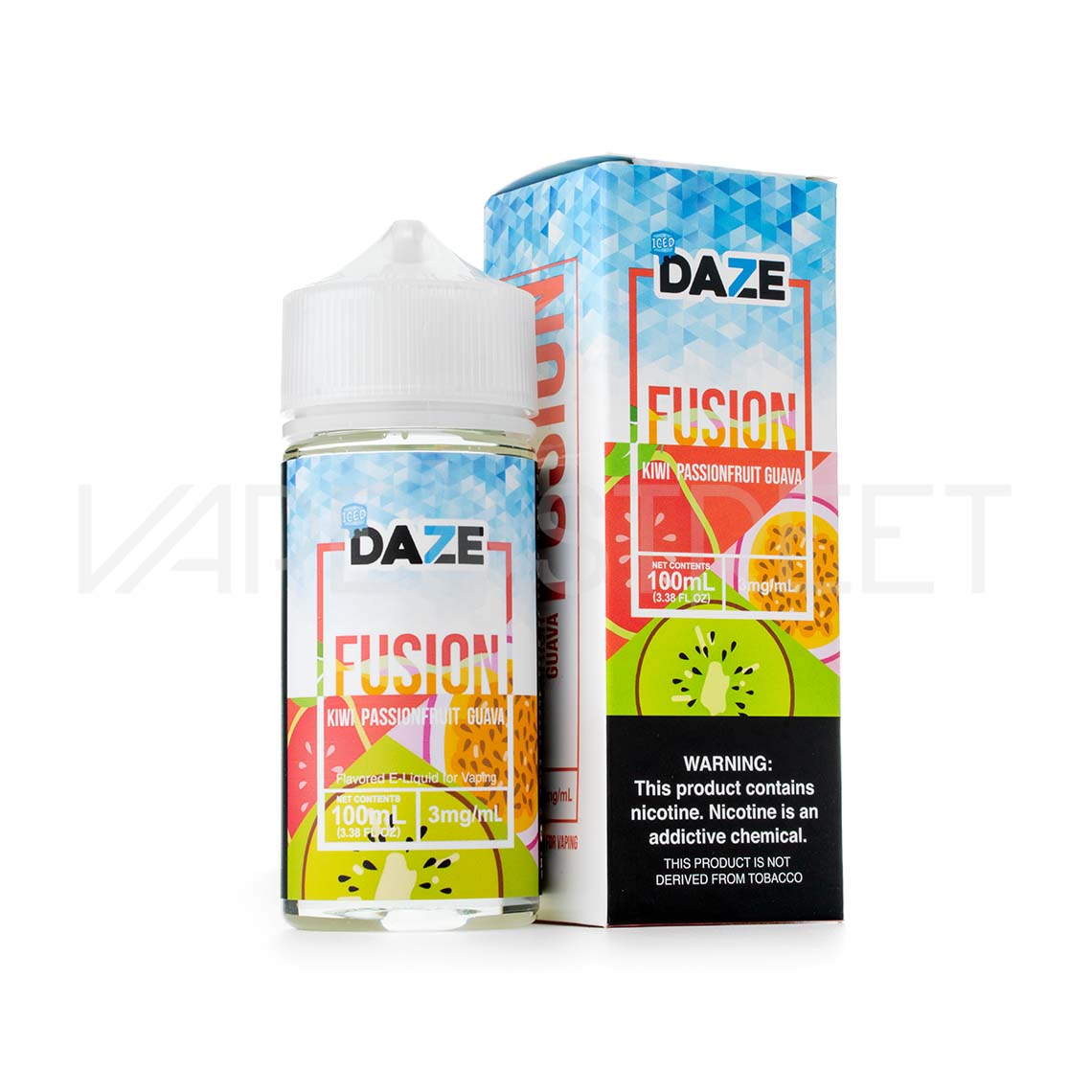 7 Daze Fusion Iced TFN Kiwi Passionfruit Guava 100ml