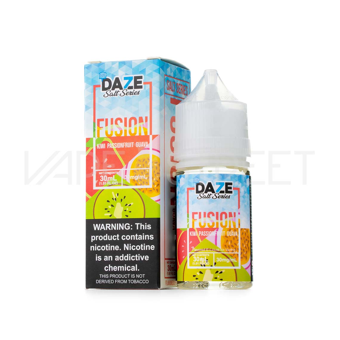 7 Daze Fusion Iced TFN Salt Kiwi Passionfruit Guava 30mL