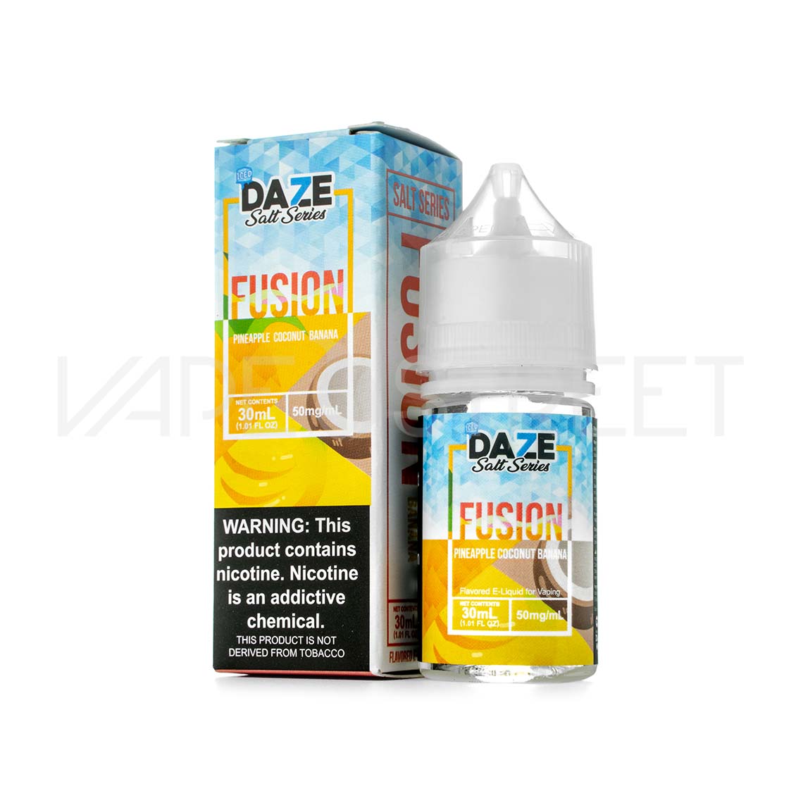 7 Daze Fusion Iced TFN Salt Pineapple Coconut Banana 30ml