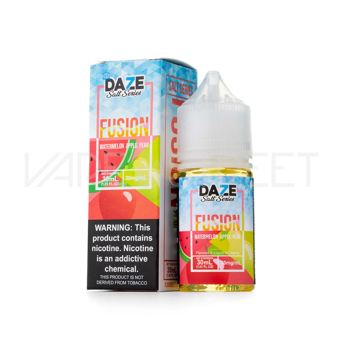 7 Daze Fusion Iced TFN Salt Watermelon Apple Pear 30mL
