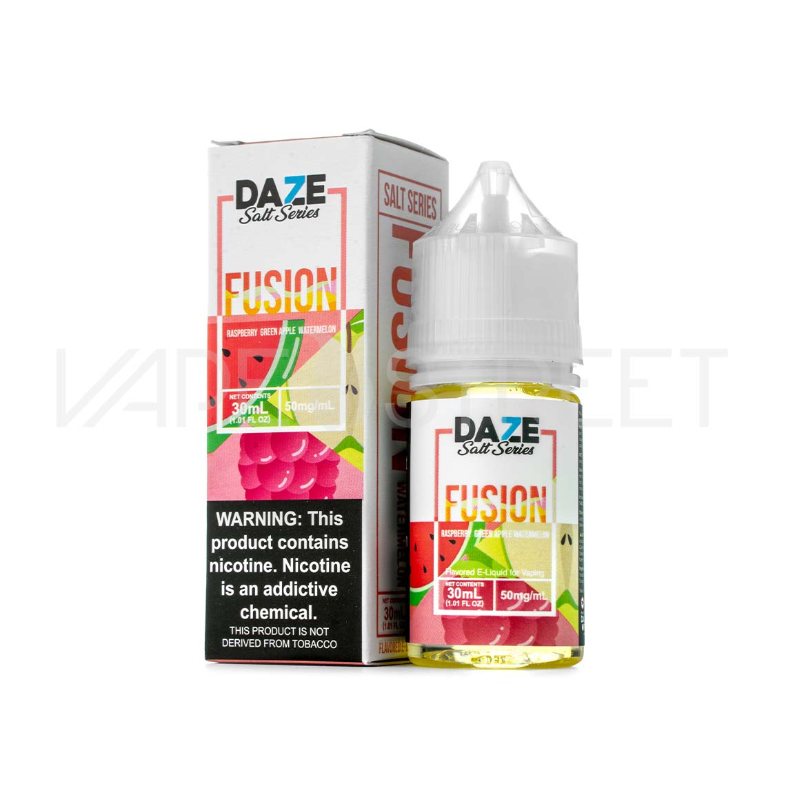 7 Daze Fusion TFN Salt Raspberry Green Apple Watermelon 30ml