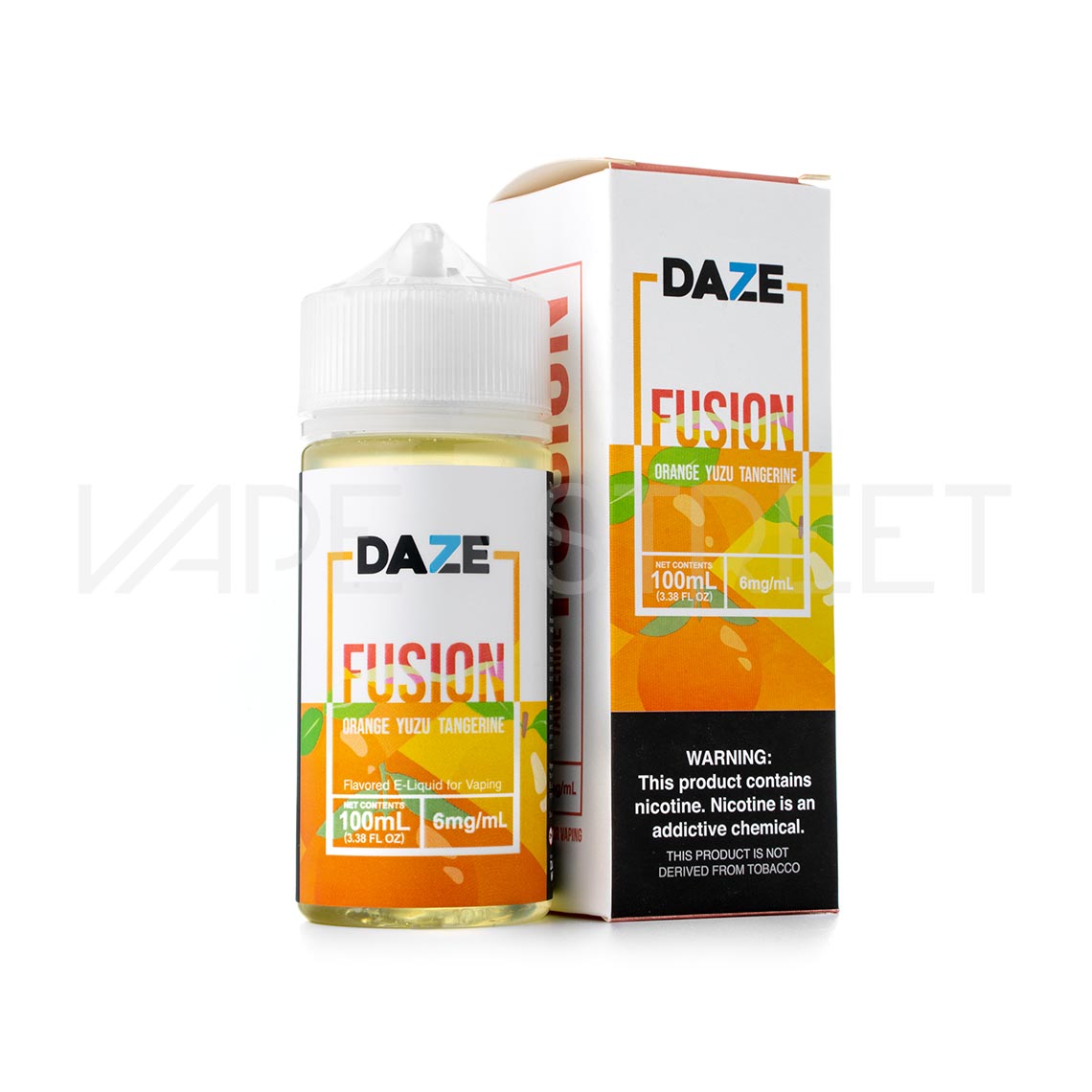 7 Daze Fusion TFN Orange Yuzu Tangerine 100mL Vape Juice