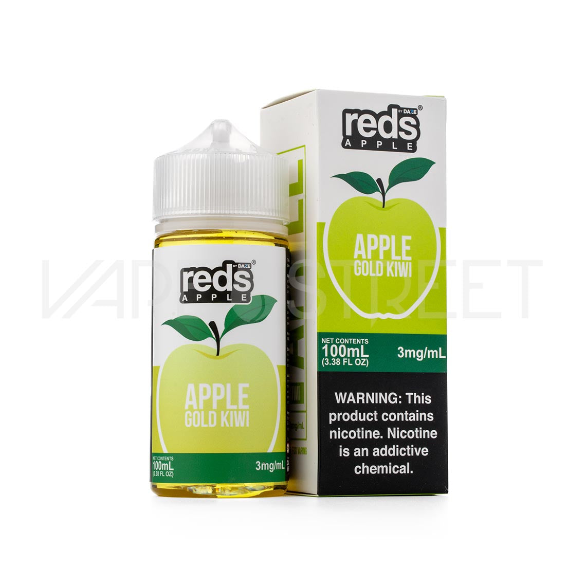 7 Daze Reds Apple EJuice Gold Kiwi 100ml