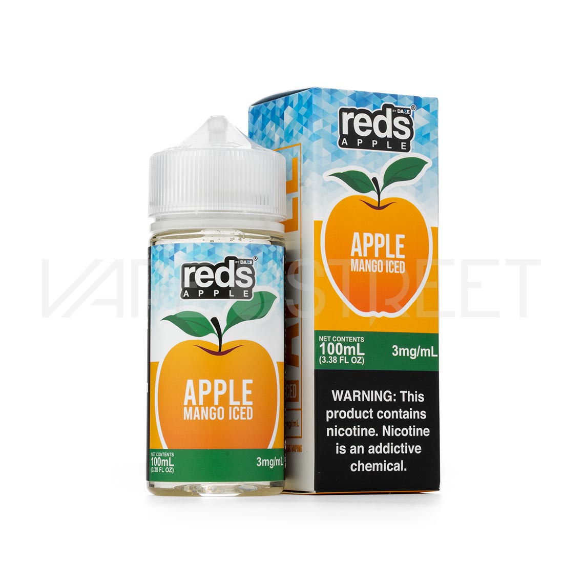 7 Daze Reds Apple EJuice Mango Iced 100ml