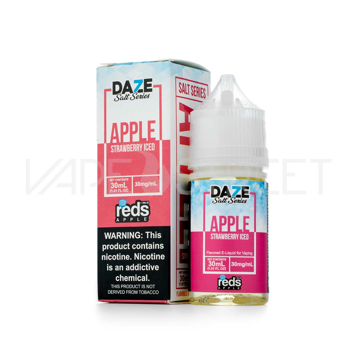 7 Daze Reds Salt Series Strawberry Iced 30ml