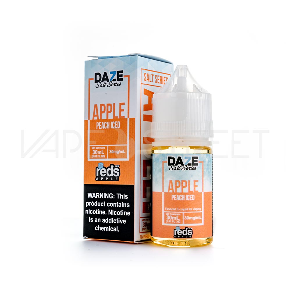 Reds Salt Series Peach Iced by 7 Daze MFG