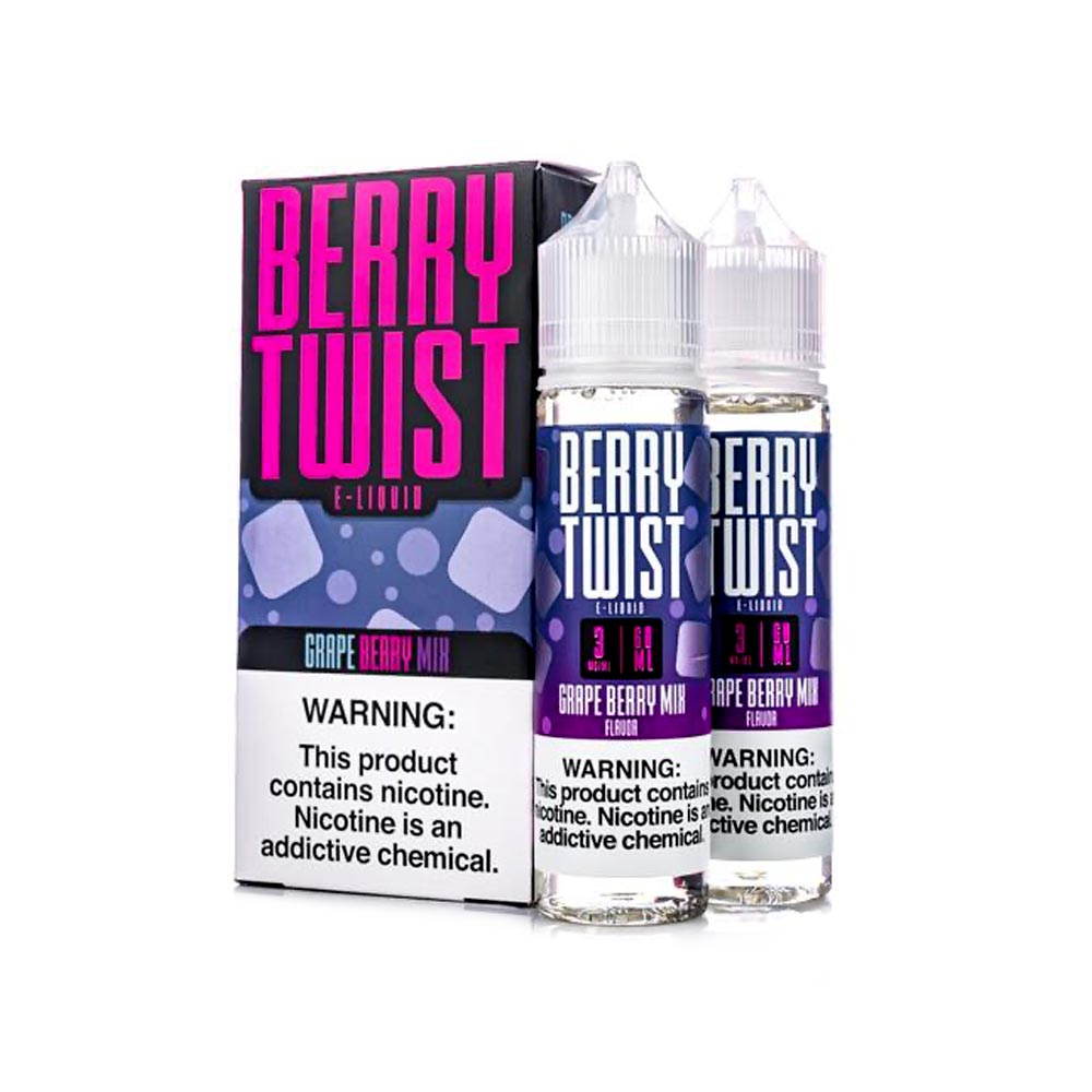 Twist E-Liquid Purple Grape (60ml x 2)