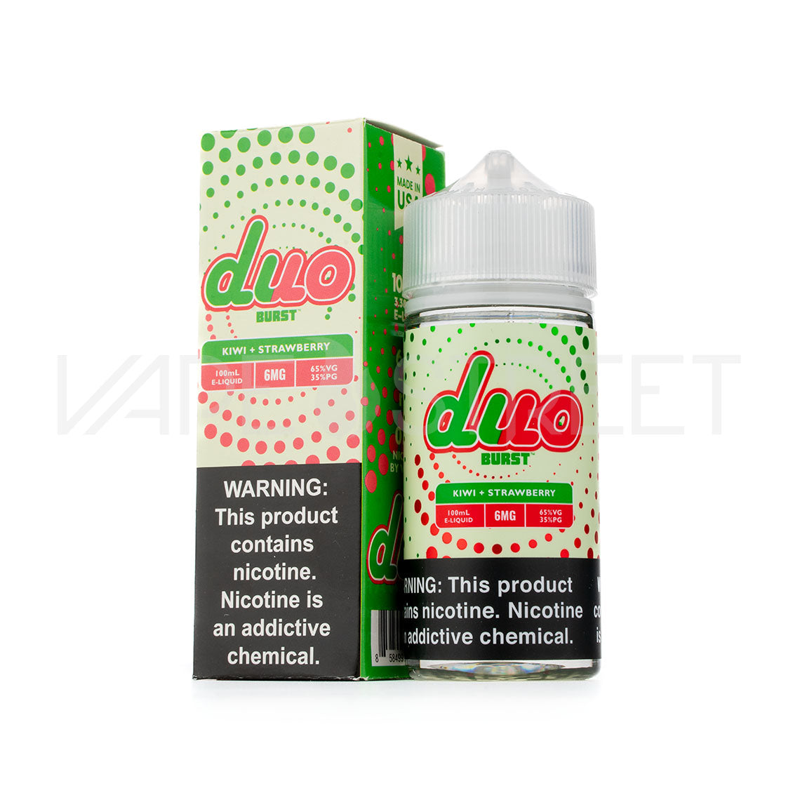 Burst Duo Kiwi Strawberry 100ml