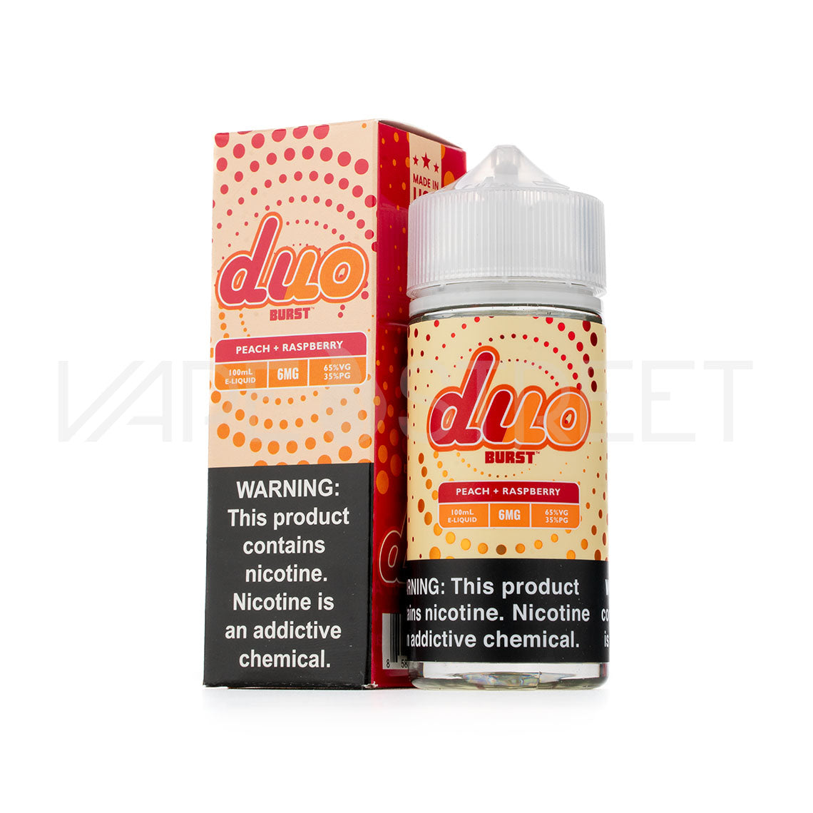 Burst Duo Peach Raspberry 100ml