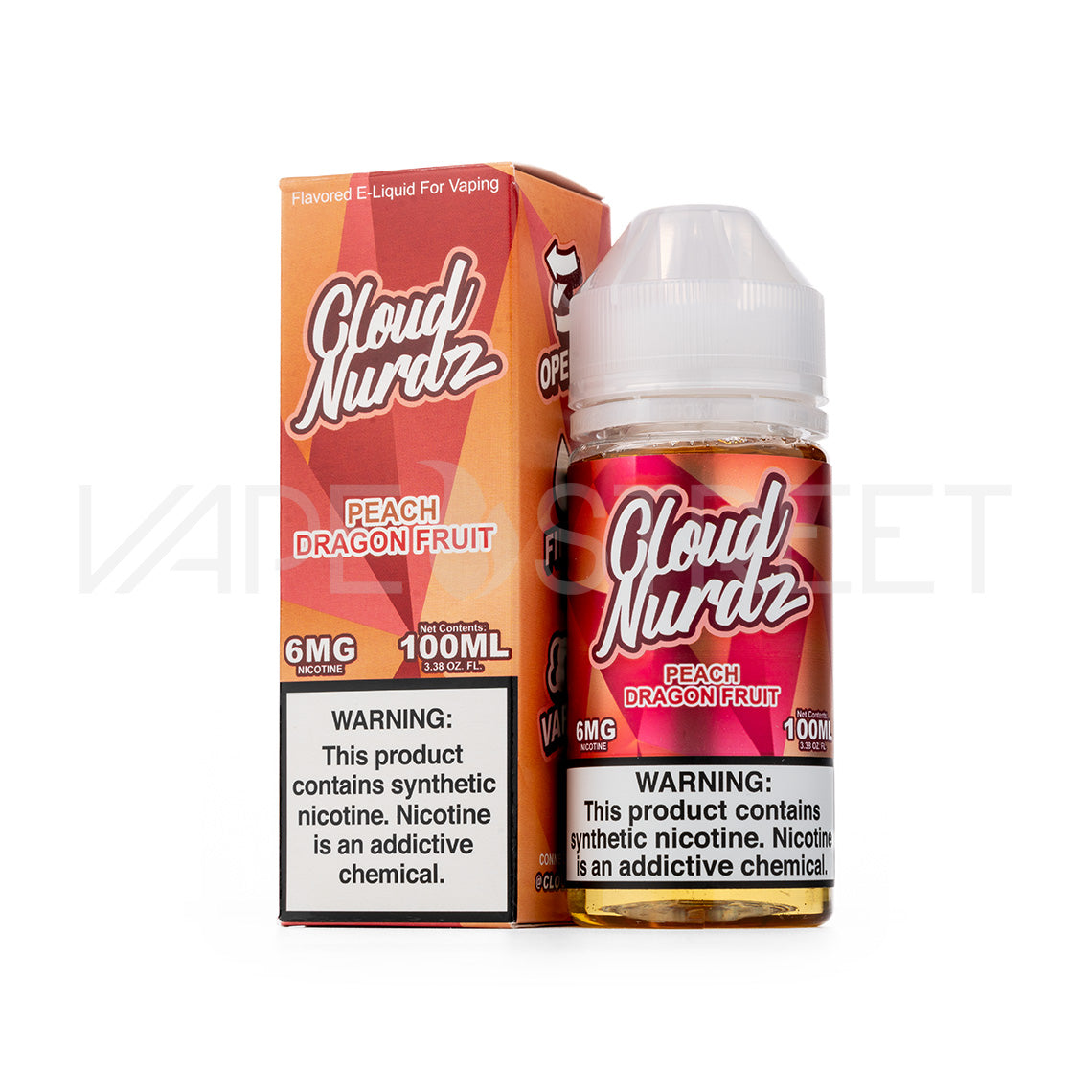 Cloud Nurdz Peach Dragonfruit 100ml