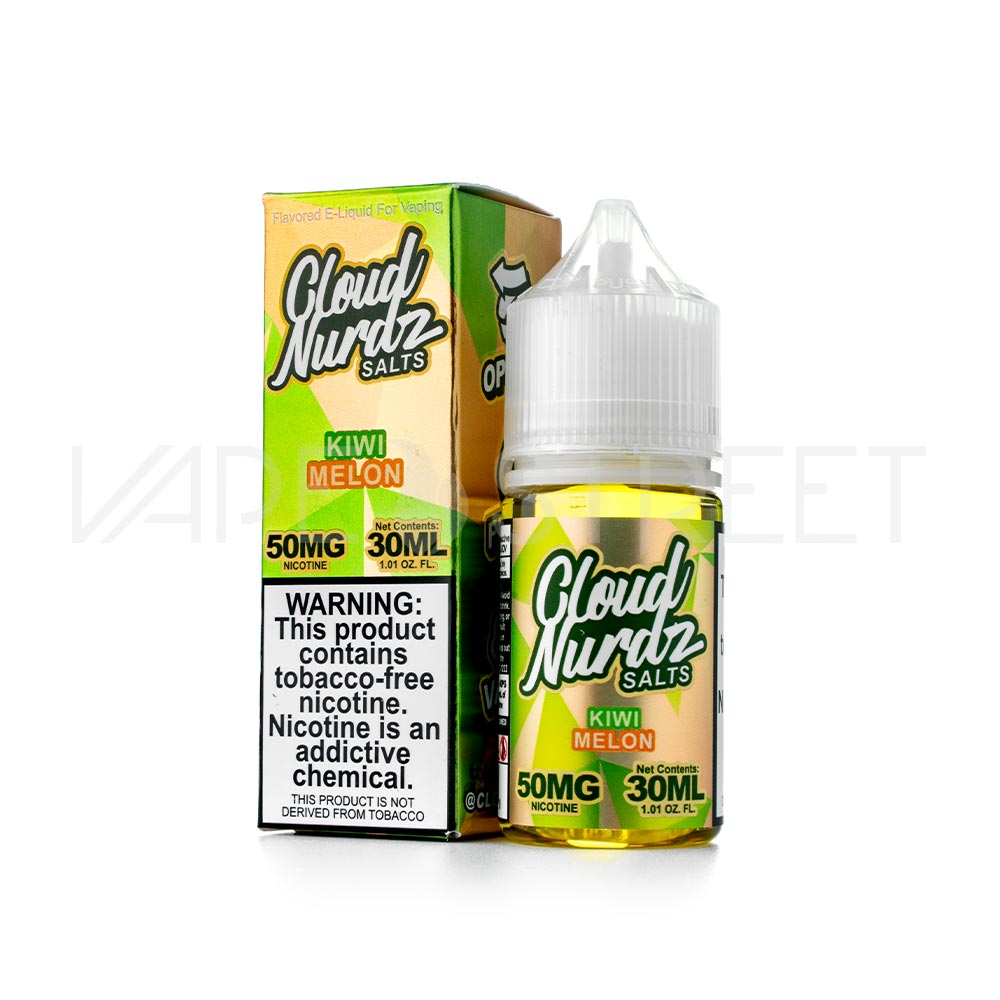 Cloud Nurdz Salts Kiwi Melon 30mL Vape Juice