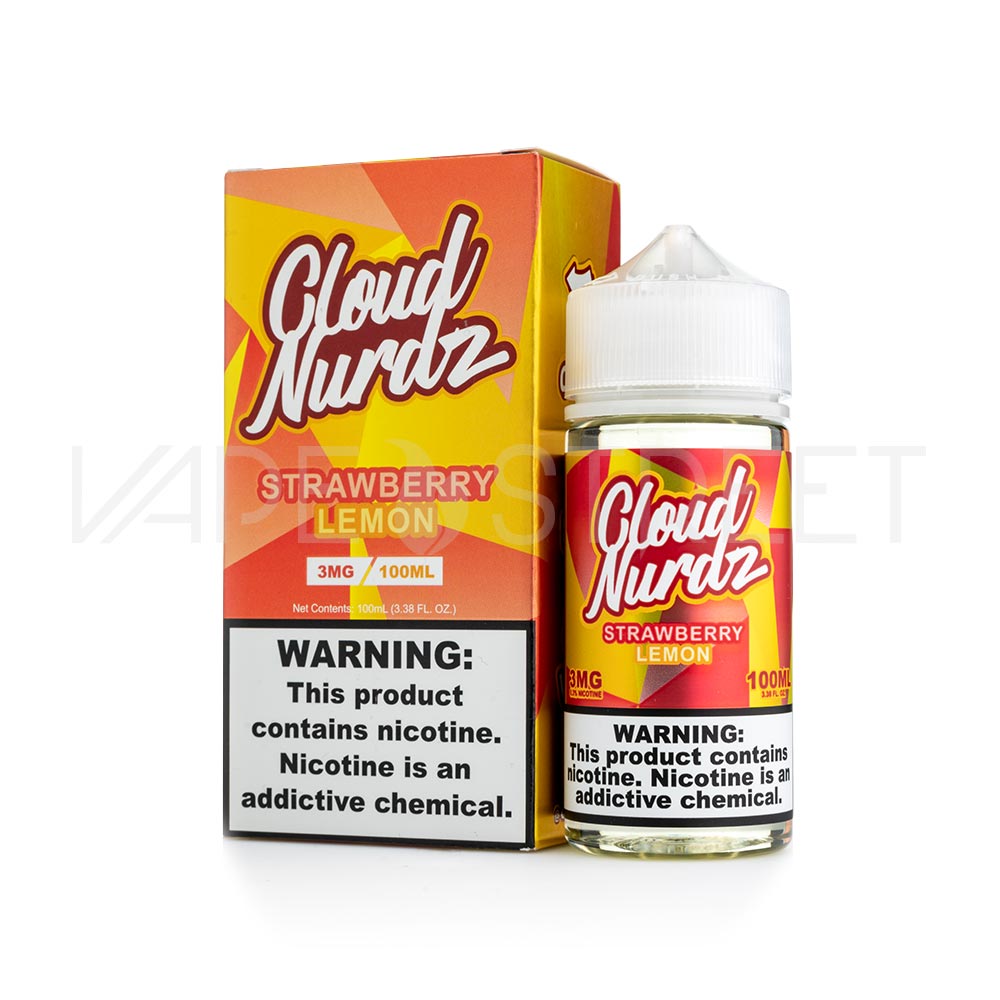 Cloud Nurdz Strawberry Lemon Vape Juice