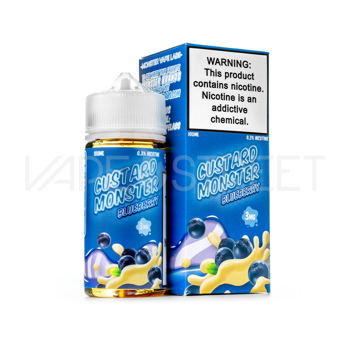 Custard Monster Blueberry 100ml Vape Juice