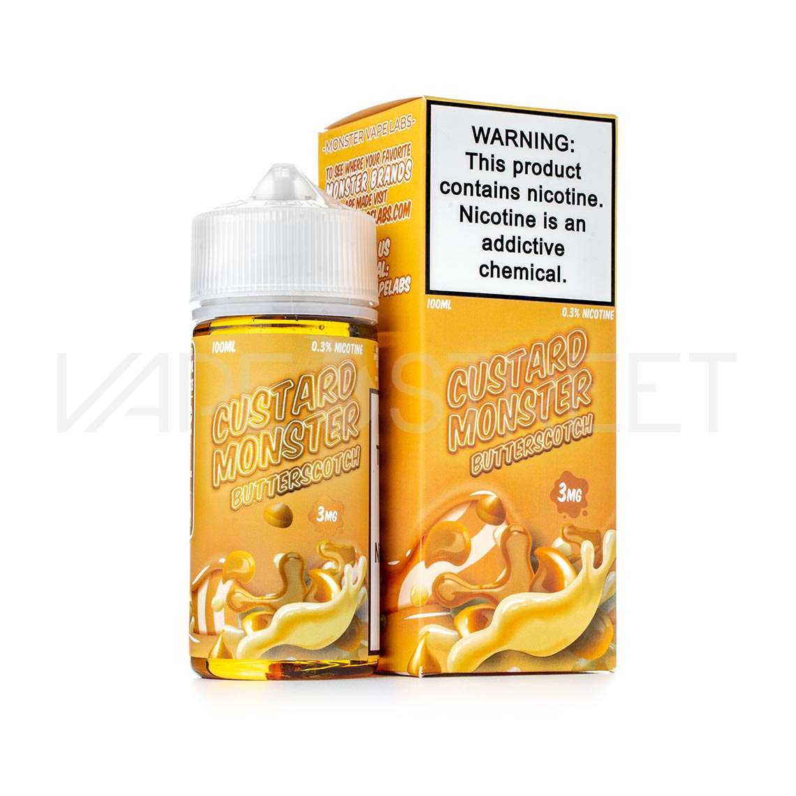 Custard Monster Butterscotch 100ml Vape Juice
