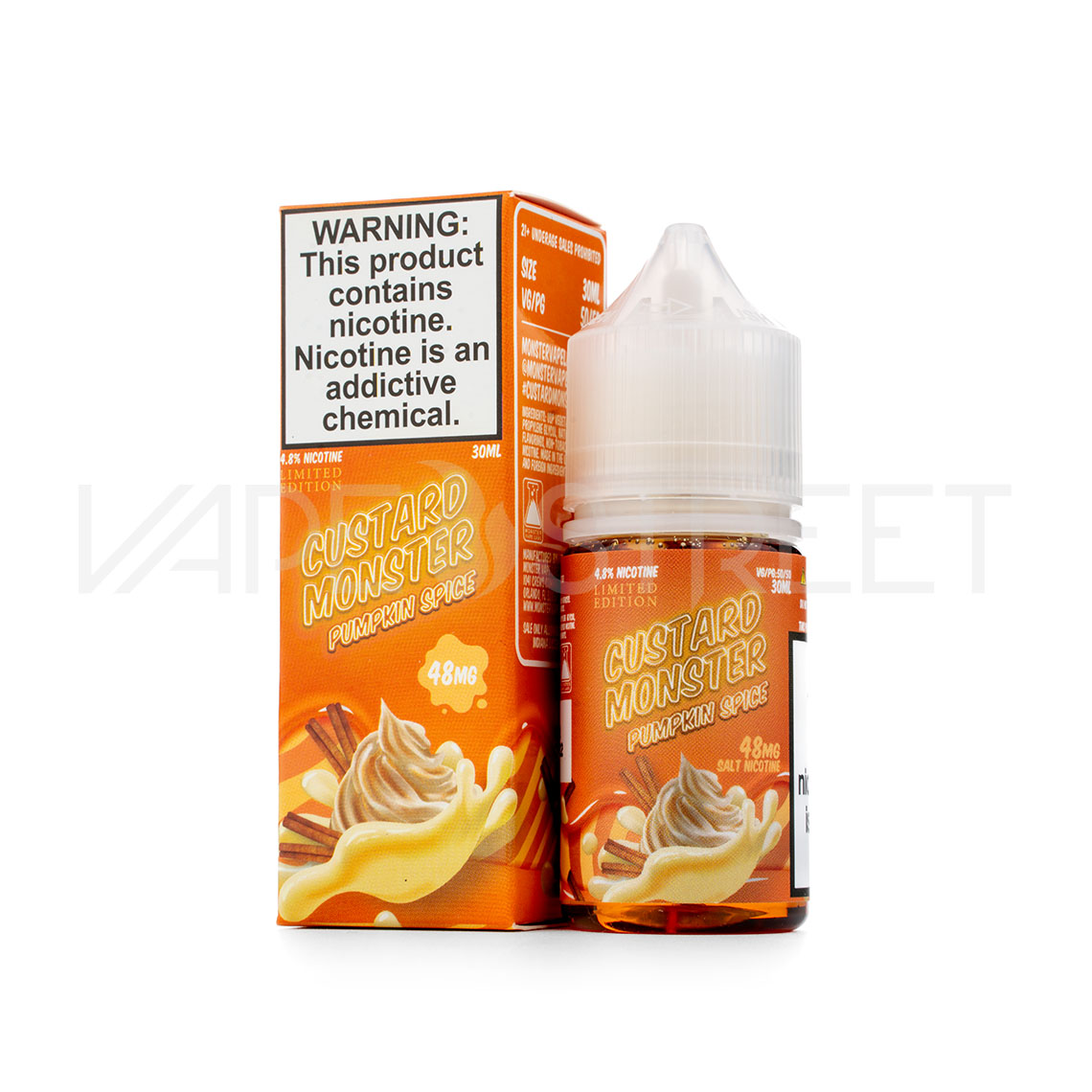 Custard Monster Salt Pumpkin Spice 30ml
