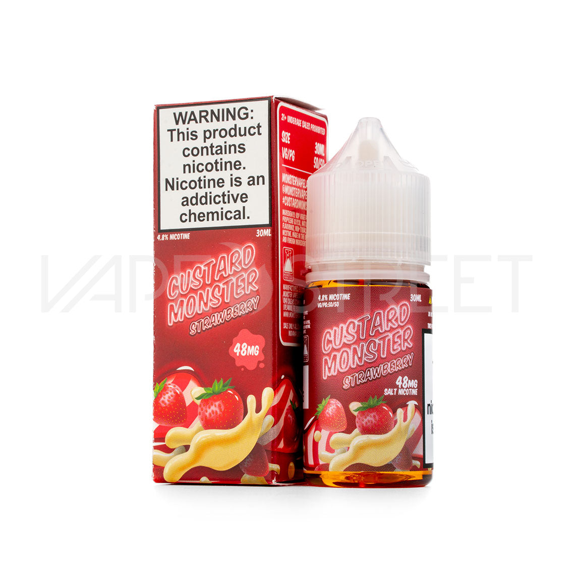 Custard Monster Salt Strawberry 30ml