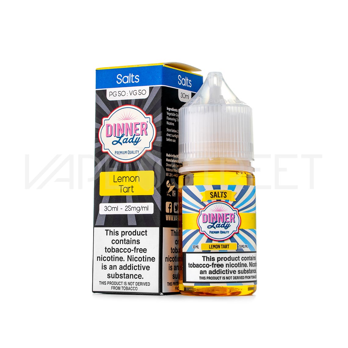 Dinner Lady Lemon Tart Salt Nic TFN 30ml Vape Street