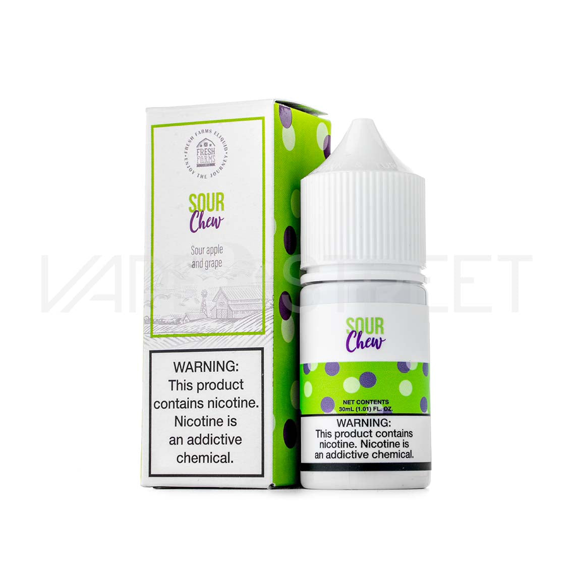Fresh Farms Salt Nic Sour Chew 30ml