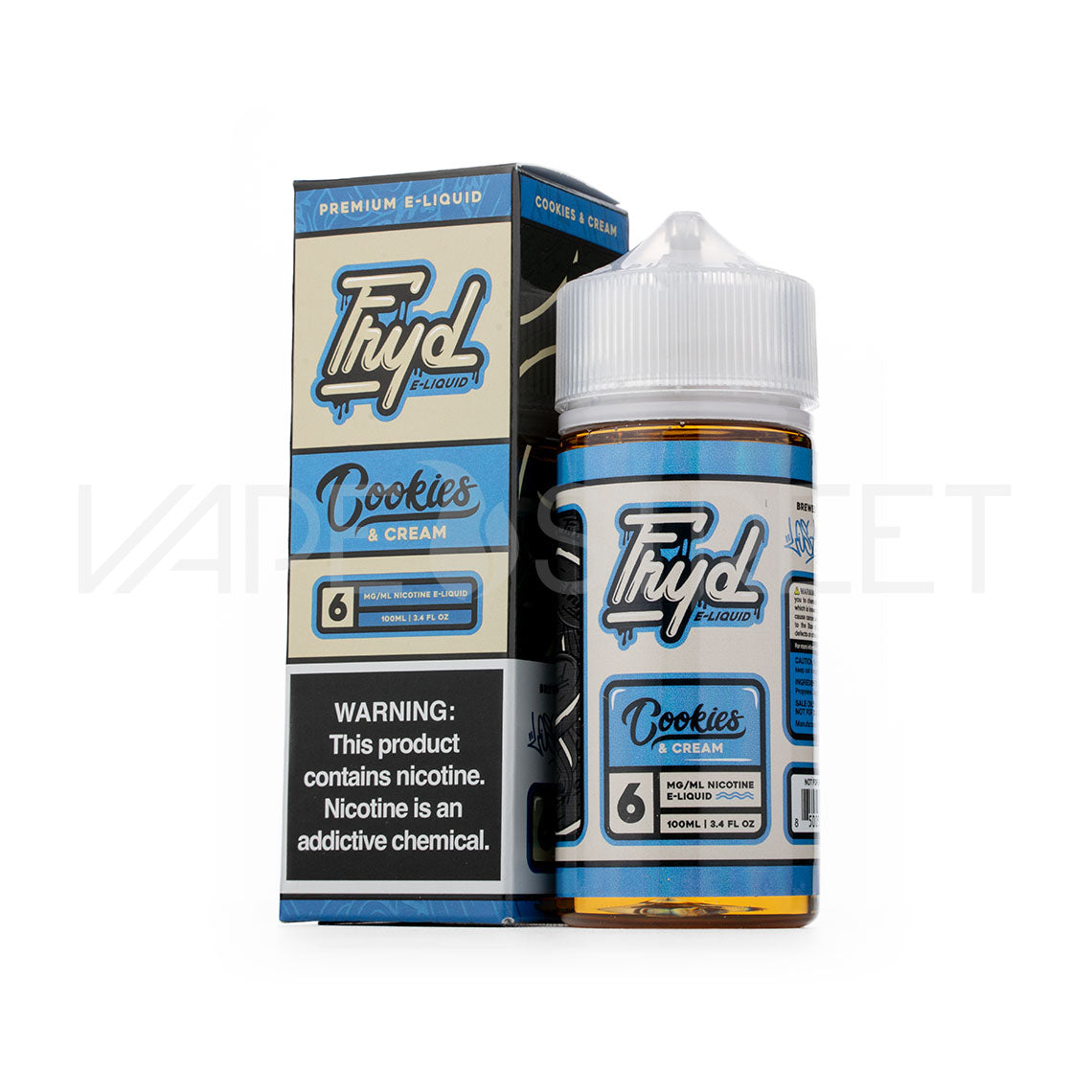 FRYD E-liquid Cookies & Cream 100ml