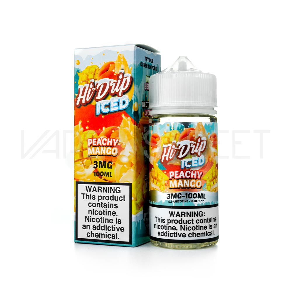Hi Drip Iced Peachy Mango Vape Juice