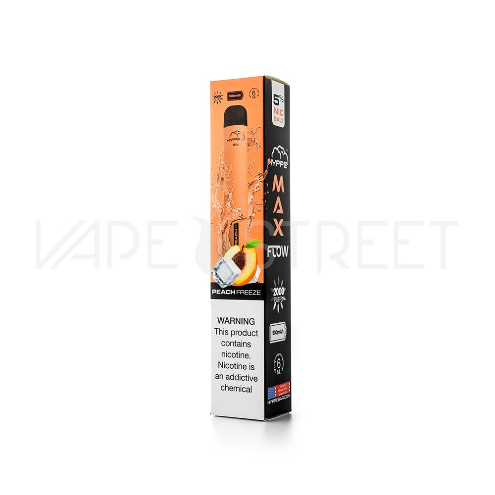 Hyppe Max Flow Disposable Vape Peach Freeze
