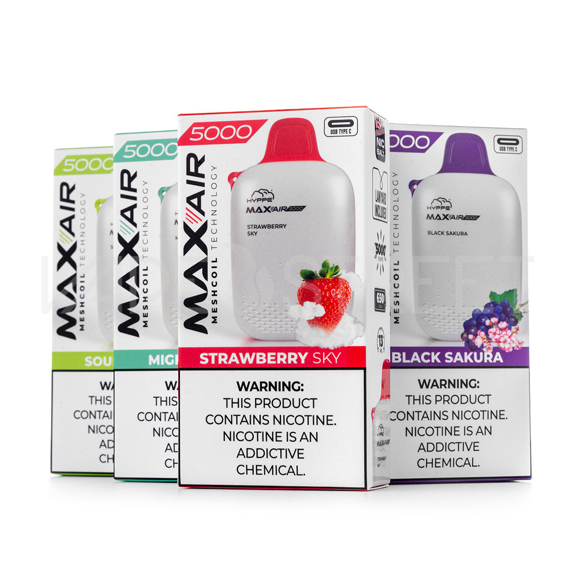Hyppe Max Air Disposable Device 5000 Puffs