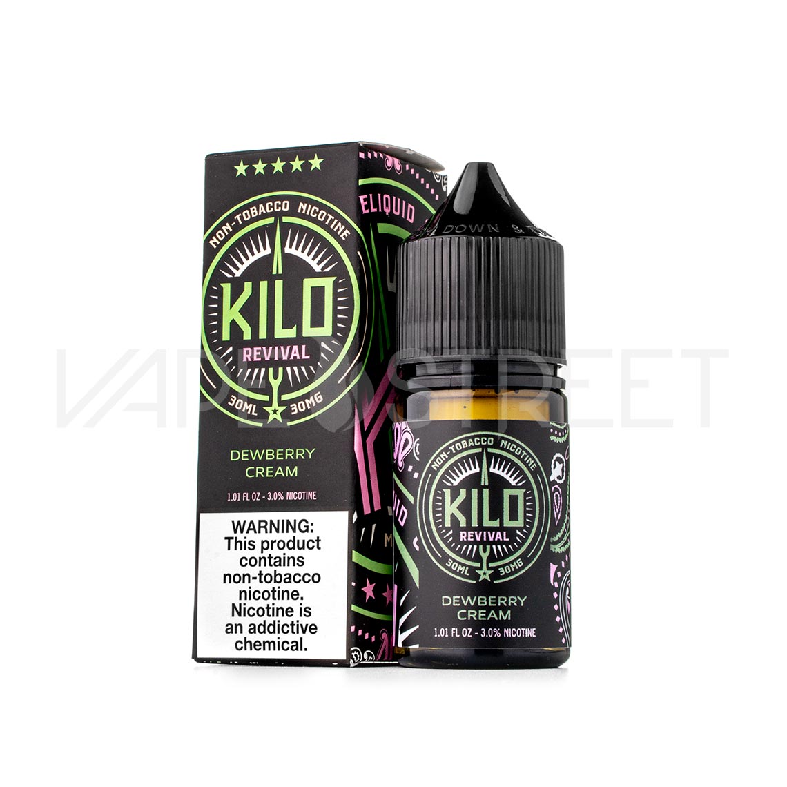 Kilo Revival TFN Salt Nic Dewberry Cream 30mL Vape Street Vape