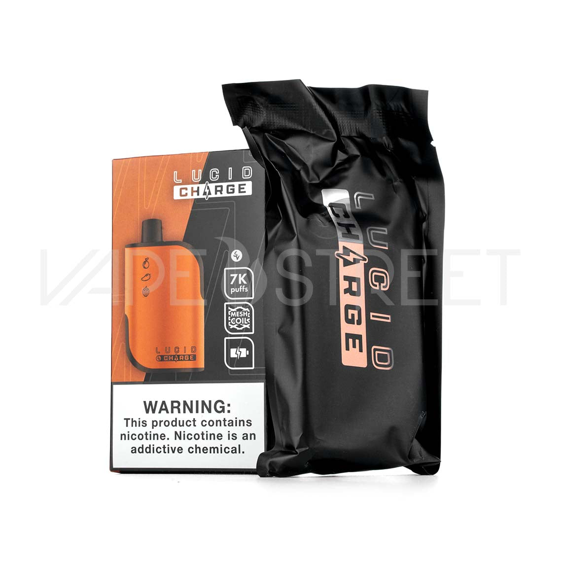 Lucid Charge Disposable Device 7000 Puffs Mesh Coils