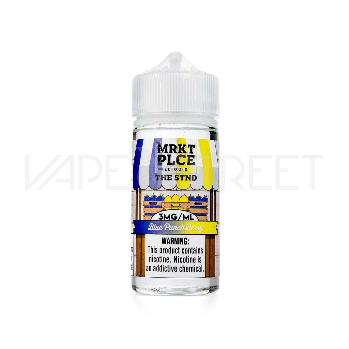 MRKT PLCE E-liquid Blue Punchberry 100ml