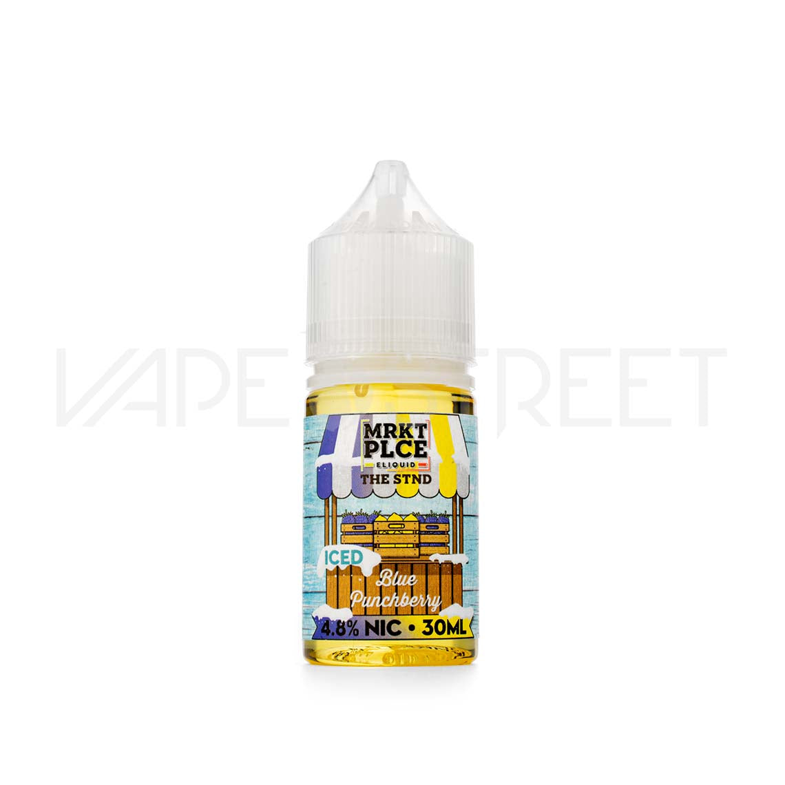 MRKT PLCE E-liquid Iced Blue Punchberry 30ml
