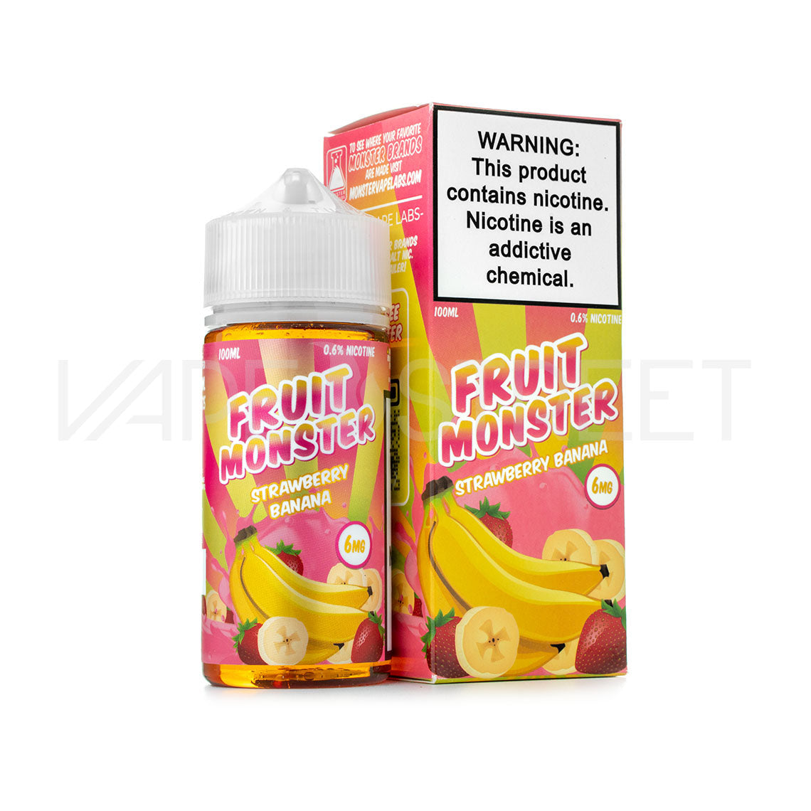 Fruit Monster Strawberry Banana 100mL