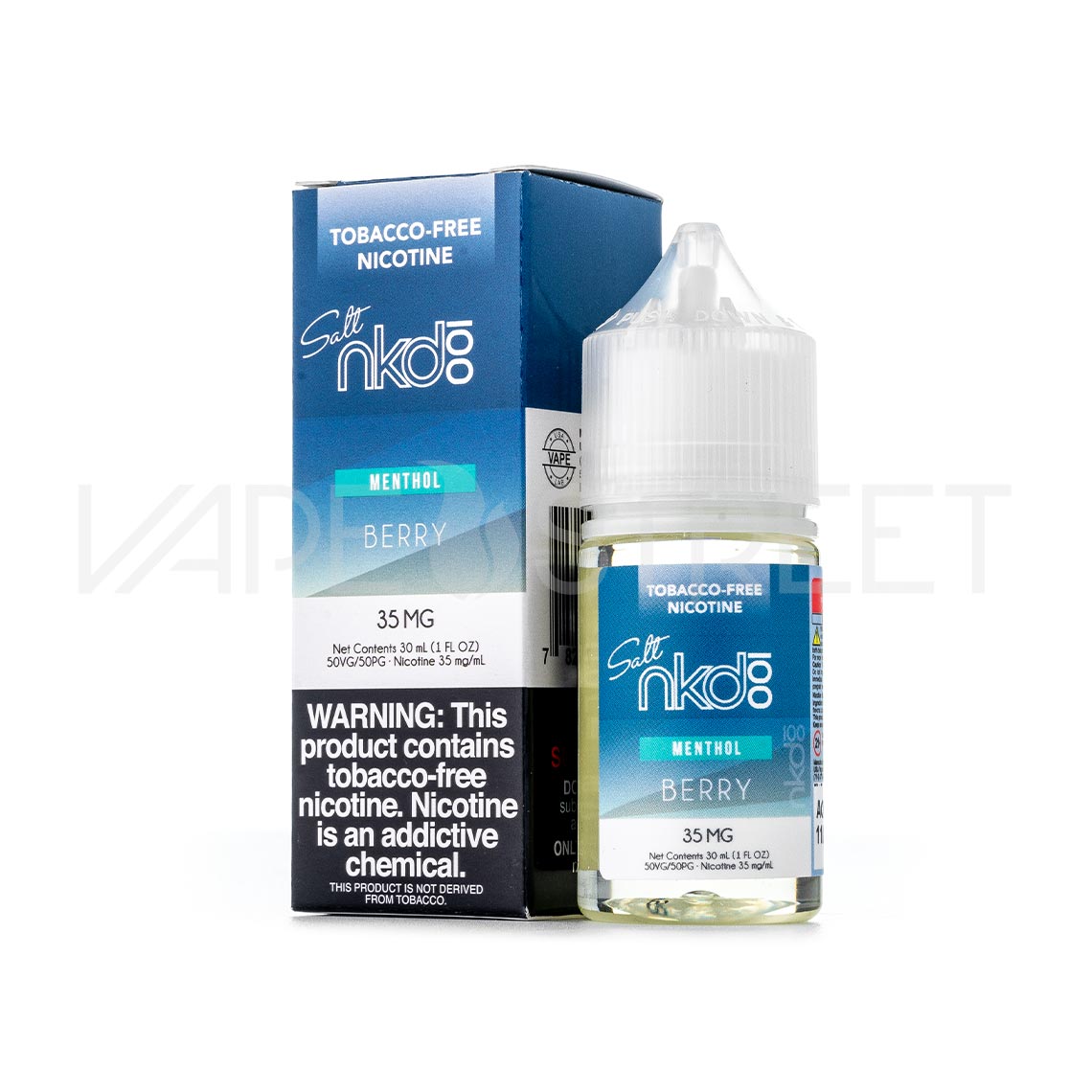 NKD 100 TFN Salt Menthol Berry 30mL Vape Juice