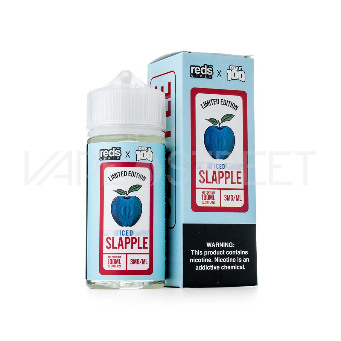 7 Daze Red Apple x Keep it 100 Slapple Iced 100mL