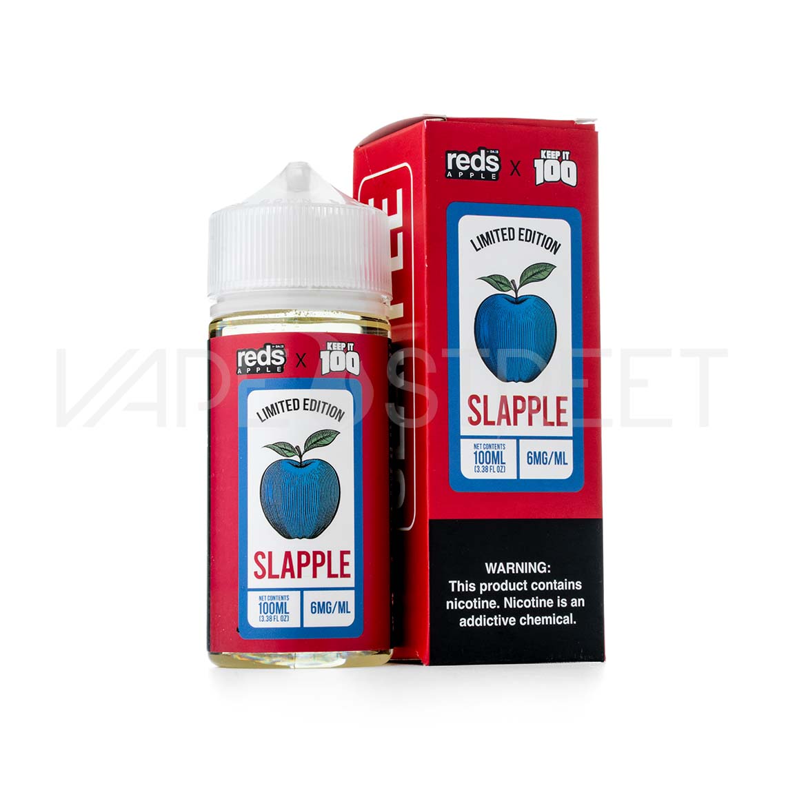 7 Daze Red Apple x Keep it 100 Slapple 100mL