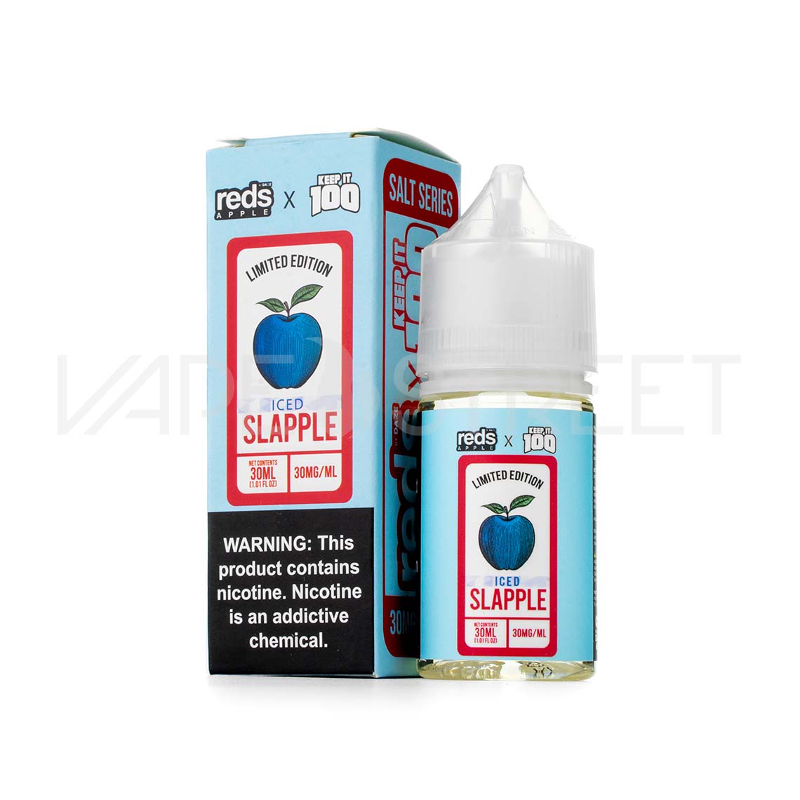 7 Daze Red Apple x Keep it 100 Salt Slapple Iced 30mL