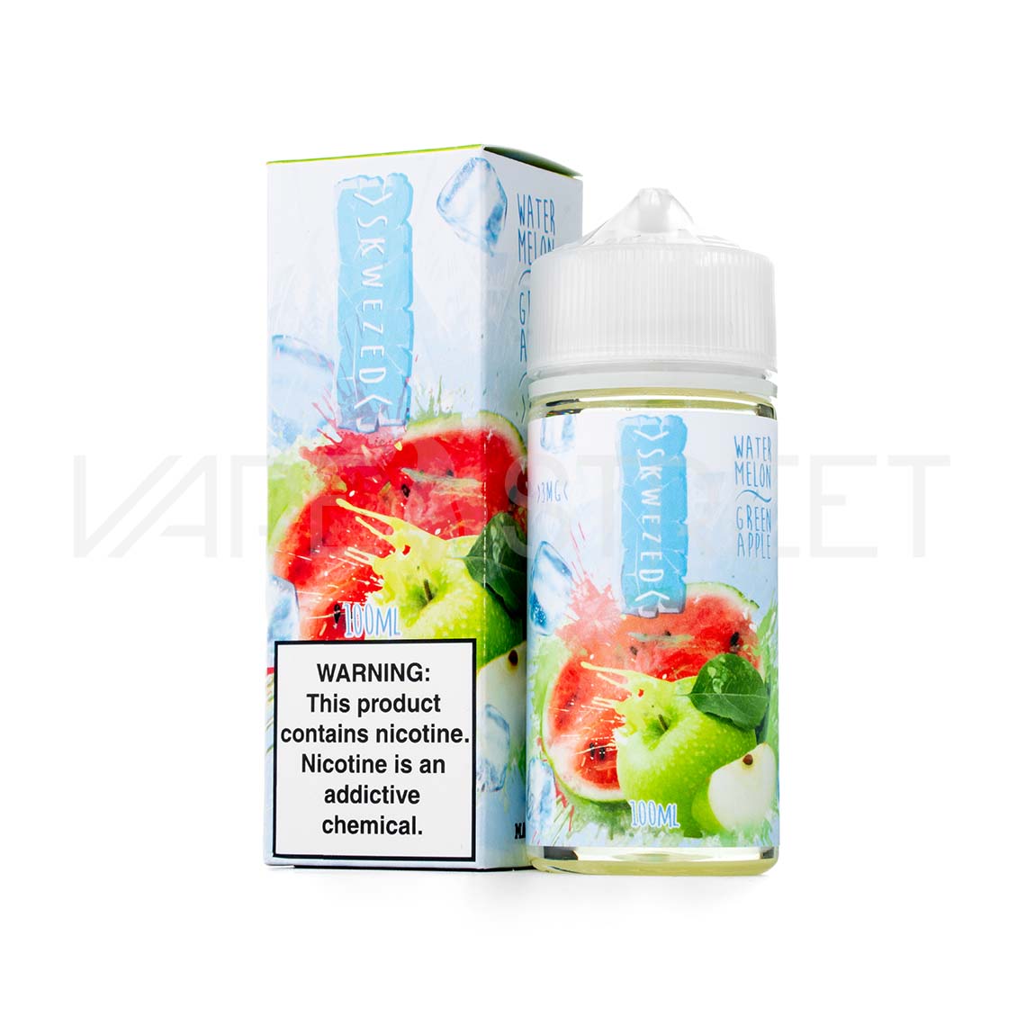 Skwezed Watermelon Green Apple Iced 100ml