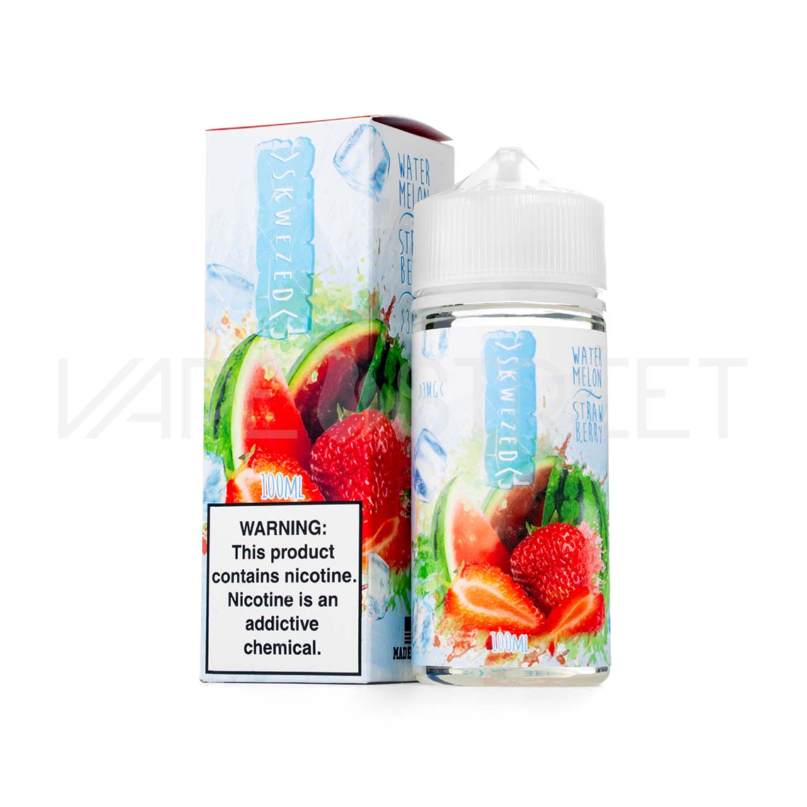 Skwezed Watermelon Strawberry Iced 100ml