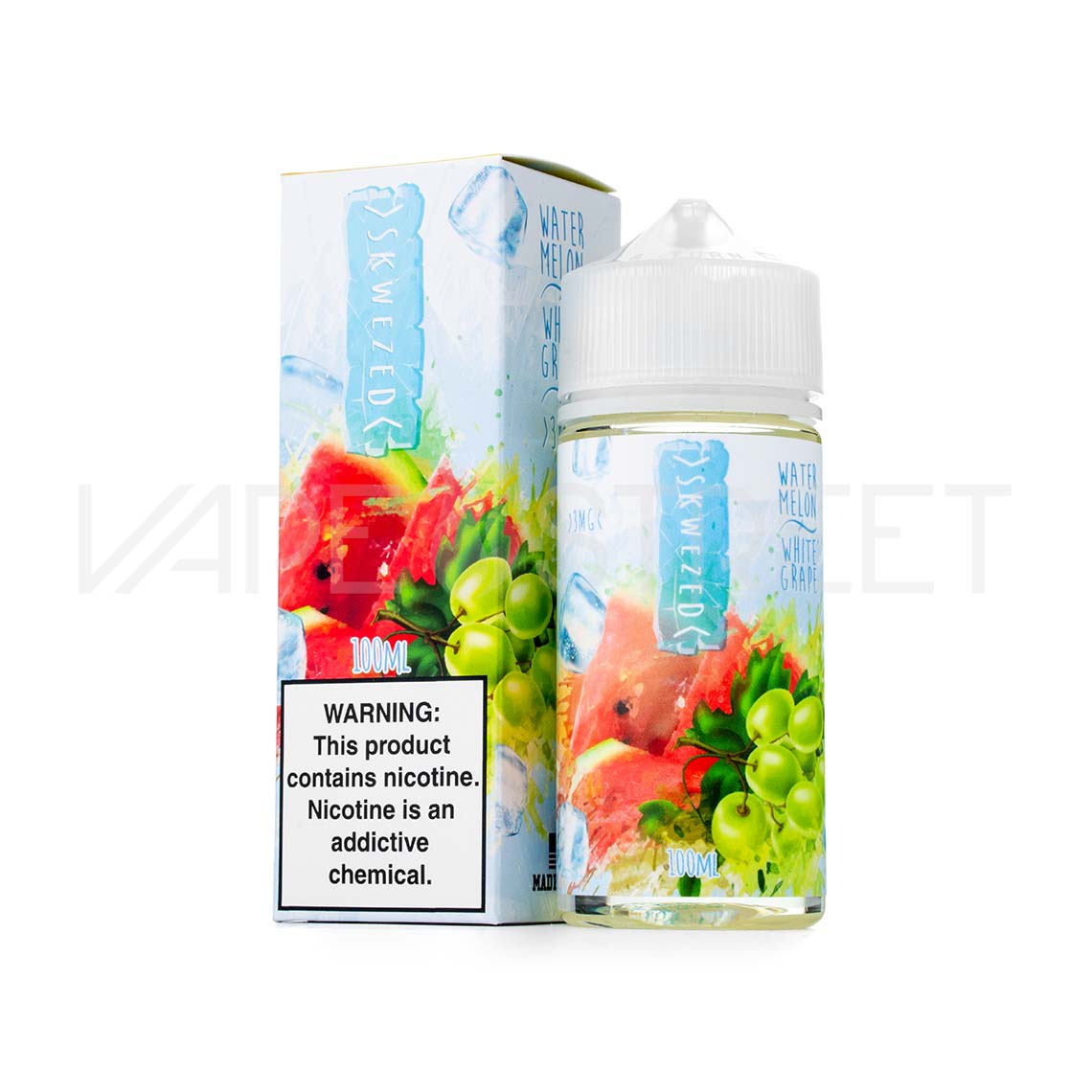 Skwezed Watermelon White Grape Iced 100ml