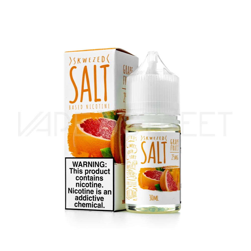 Skwezed Salt Grape Fruit 30mL Salt Nicotine E-Liquid