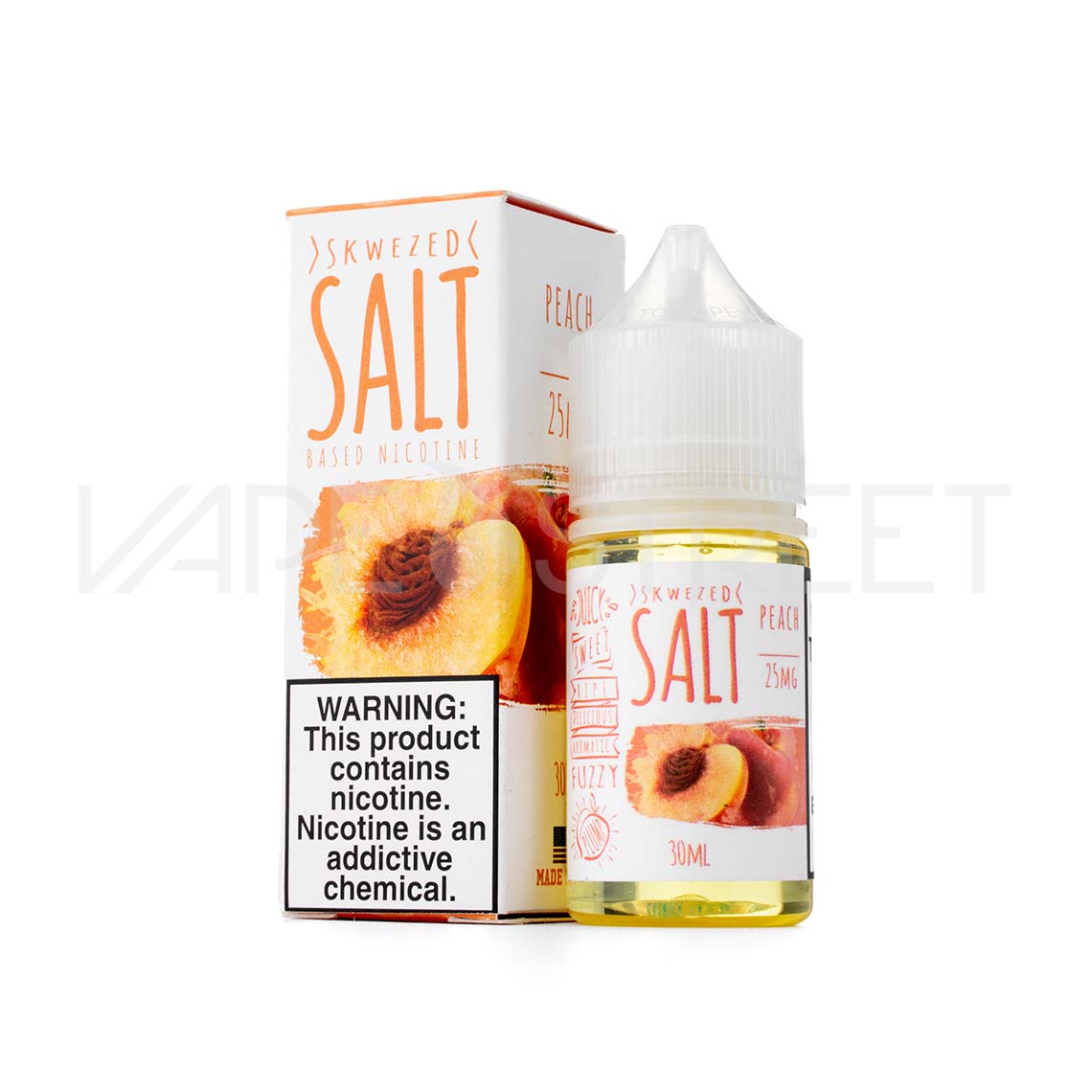 Skwezed Salt Peach 30mL Vape Juice