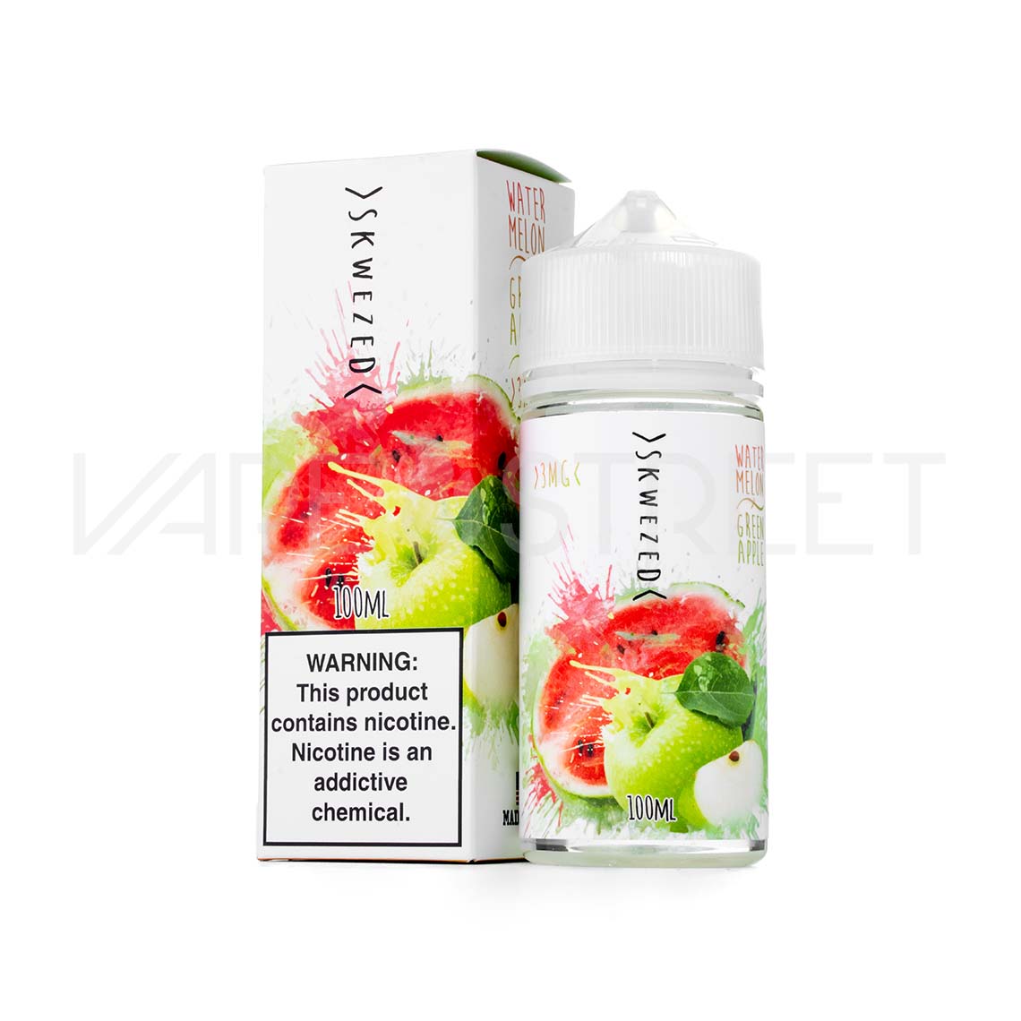 Skwezed Watermelon Green Apple 100ml