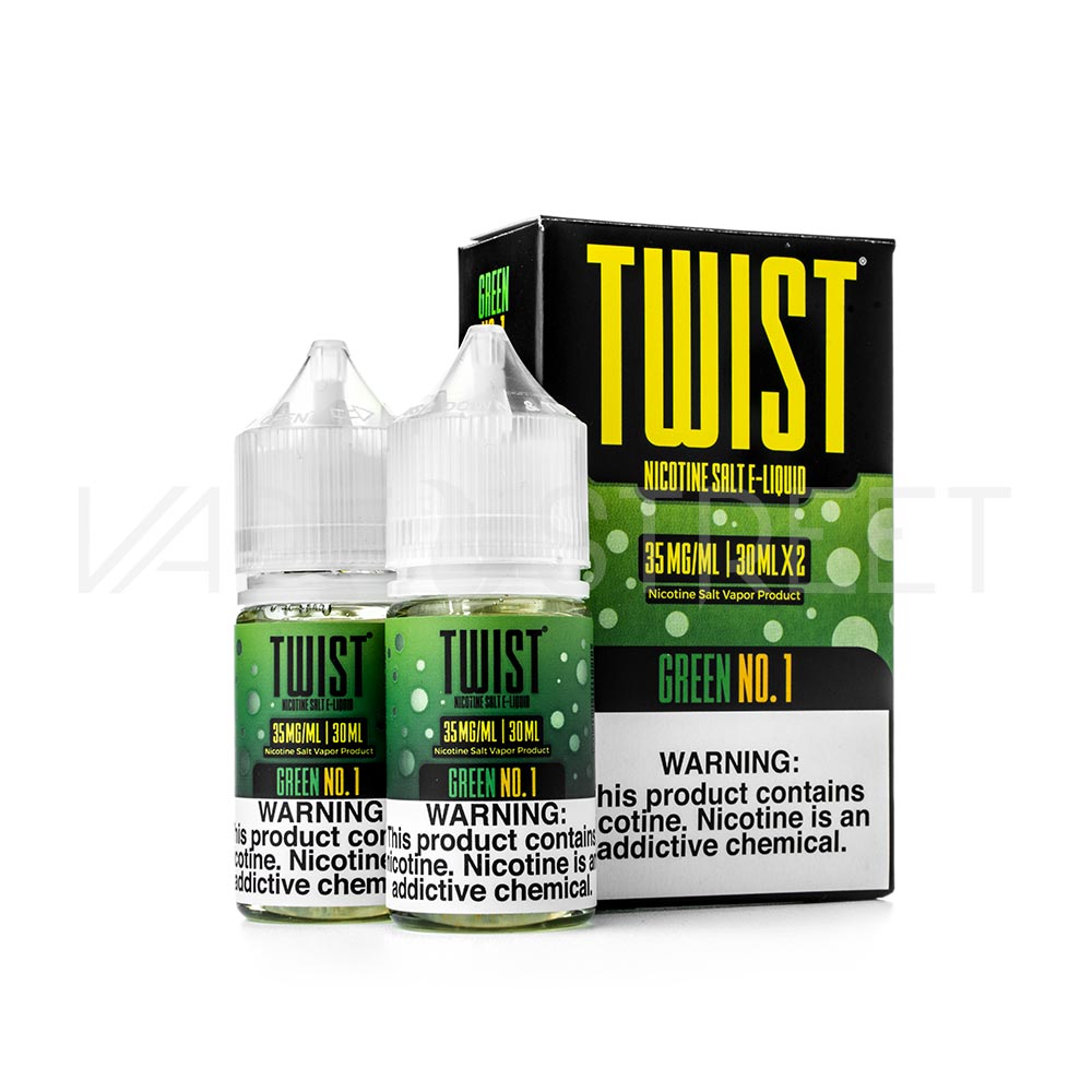 Twist Salt Green No. 1 Honeydew Melon Chew Salt Nicotine Vape Juice