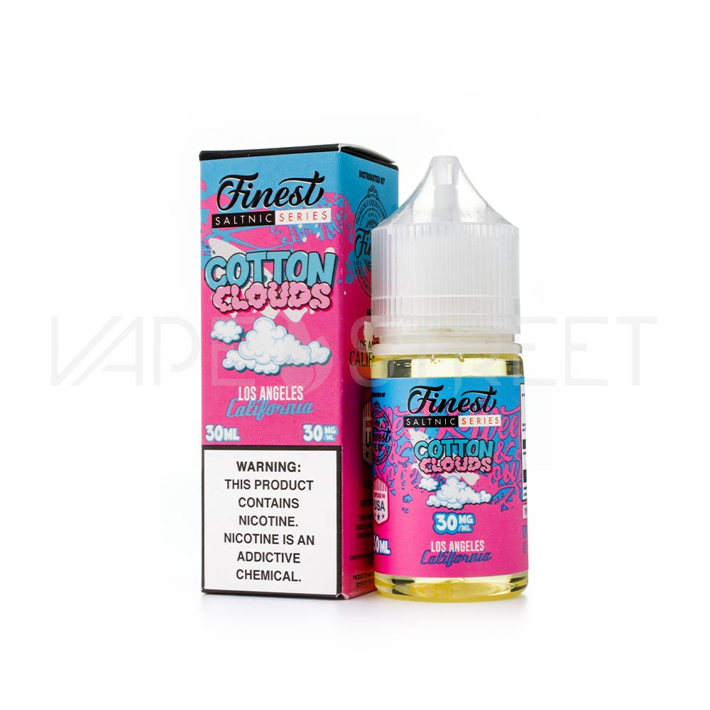 The Finest SaltNic Cotton Clouds 30mL Vape Juice