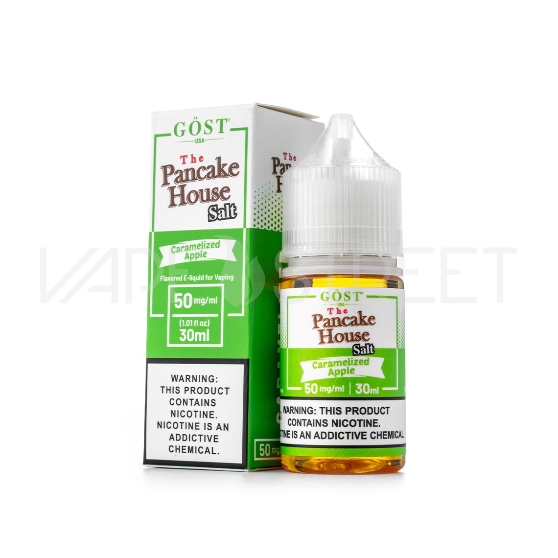 The Pancake House Salt Caramelized Apple 30mL Vape Juice Vape