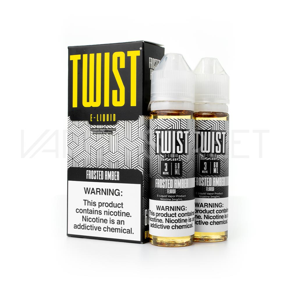 Twist E-Liquid Frosted Amber